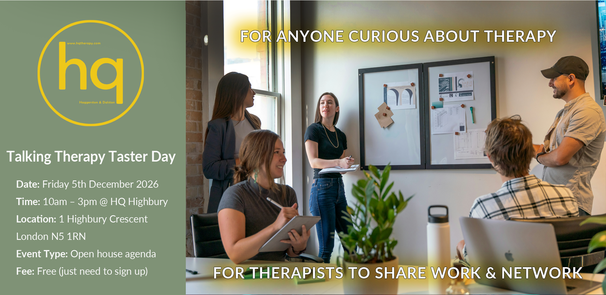 HQ Therapy's Talking Therapy Taster Day (2)