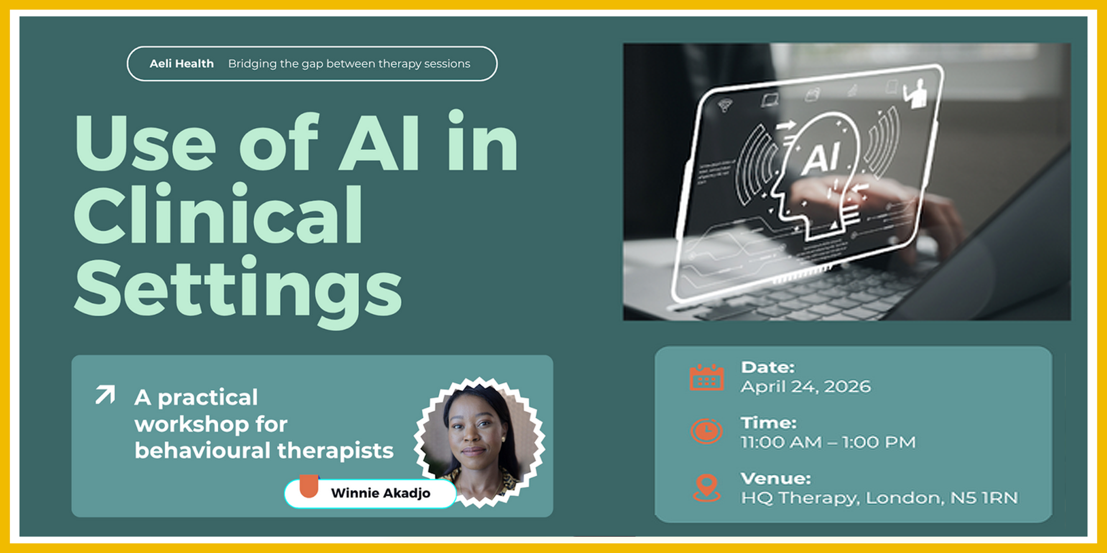 USE OF AI IN CLINICAL SETTINGS: CPD EVENT